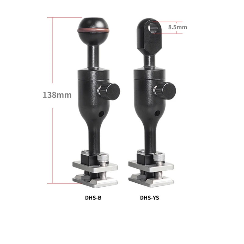 Scubalamp Diving Staccabile Rimovibile A Sgancio Rapido Freddo Hot Shoe Ball Adapter Ys Mount Camera Housing Accessori Fotografici