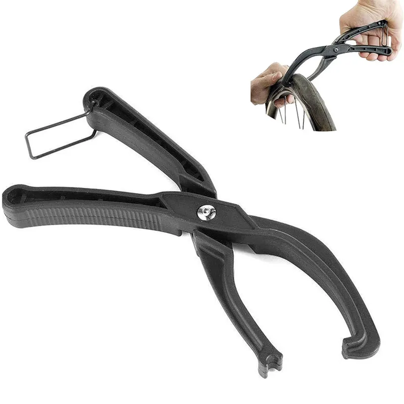 Alicate de pneu com aderência antiderrapante, Bike Tire Alavancas, Bicicleta Tire Remover Clamp, Conveniente Road Mountain Bike Tire Changer