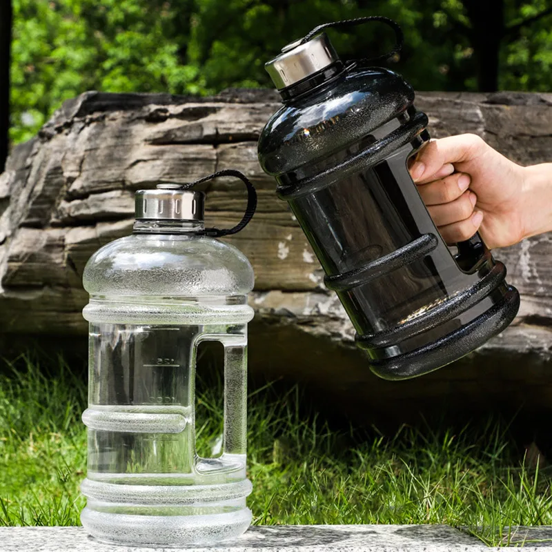Water Bottle Sports Water Bottle Sports Bottle 2L Large Capacity Water Bottle Sports Fitness Training Beverage Bottle Handle Outdoor Sports Drinking
