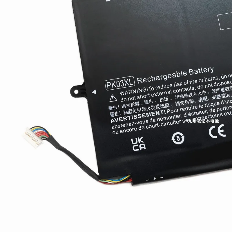 Bateria do Portátil para hp Spectre Pro X360 g1 Novo Pk03xl Hstnn-db6s 789116005 134001dx13-4113tu 13-4002nf 13-4101dx - Imagem 5