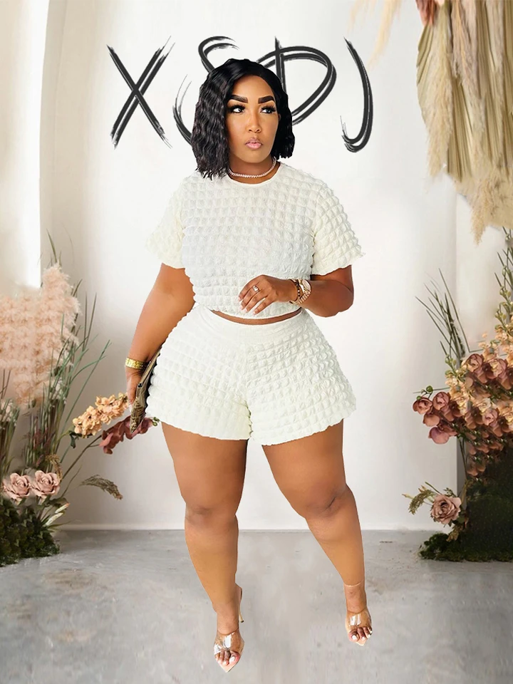 Ensemble 2 Pièces Femme été – Chemise Manches Courtes & Short Léger | Style Décontracté Chic, Poches, Parfait Plage, Vacances