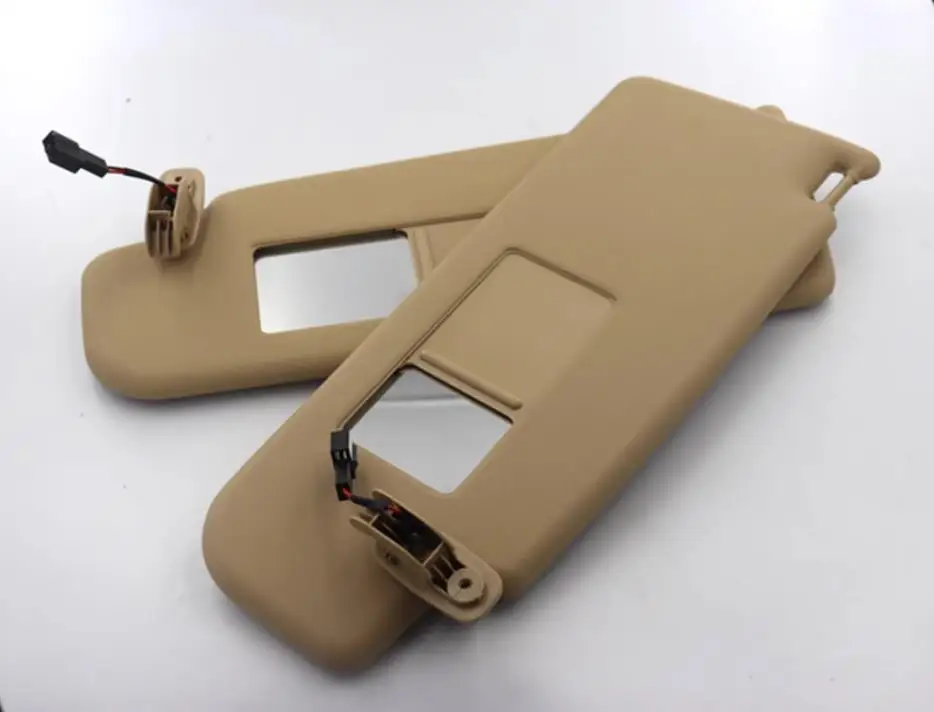 For VW Polo 2002 2003 2004 2005 2006 2007 2008 2009 2010 Interior Sunvisor With Mirror Front visor assembly Car accessories