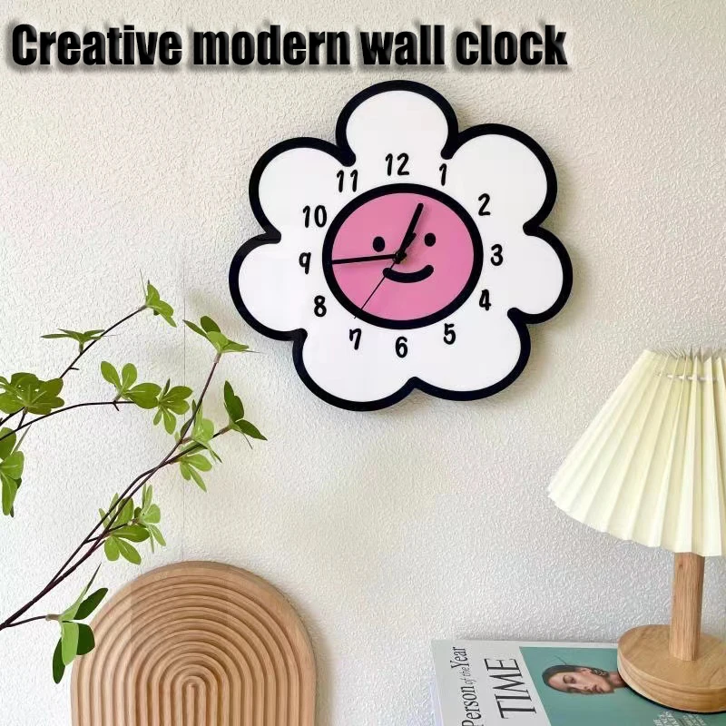 

Современные бесшумные настенные часы, для гостиной, студии для детского сада, креативные, простые, тихие искусства, домашнее украшение, цифровые 3D настенные часы