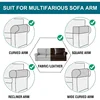 Plaid Elastic Sofa Armrest Cover Thickened Non Slip Couch Chair Arm Protector Stretch Dustproof Sofa Towel Armchairs Covers 5