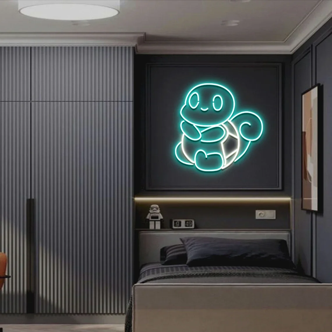 

Anime Turtle Neon Sign Custom Cute Dinosaur Wall Art Decor Animal For Bedroom Wedding Wall Hanging Sign