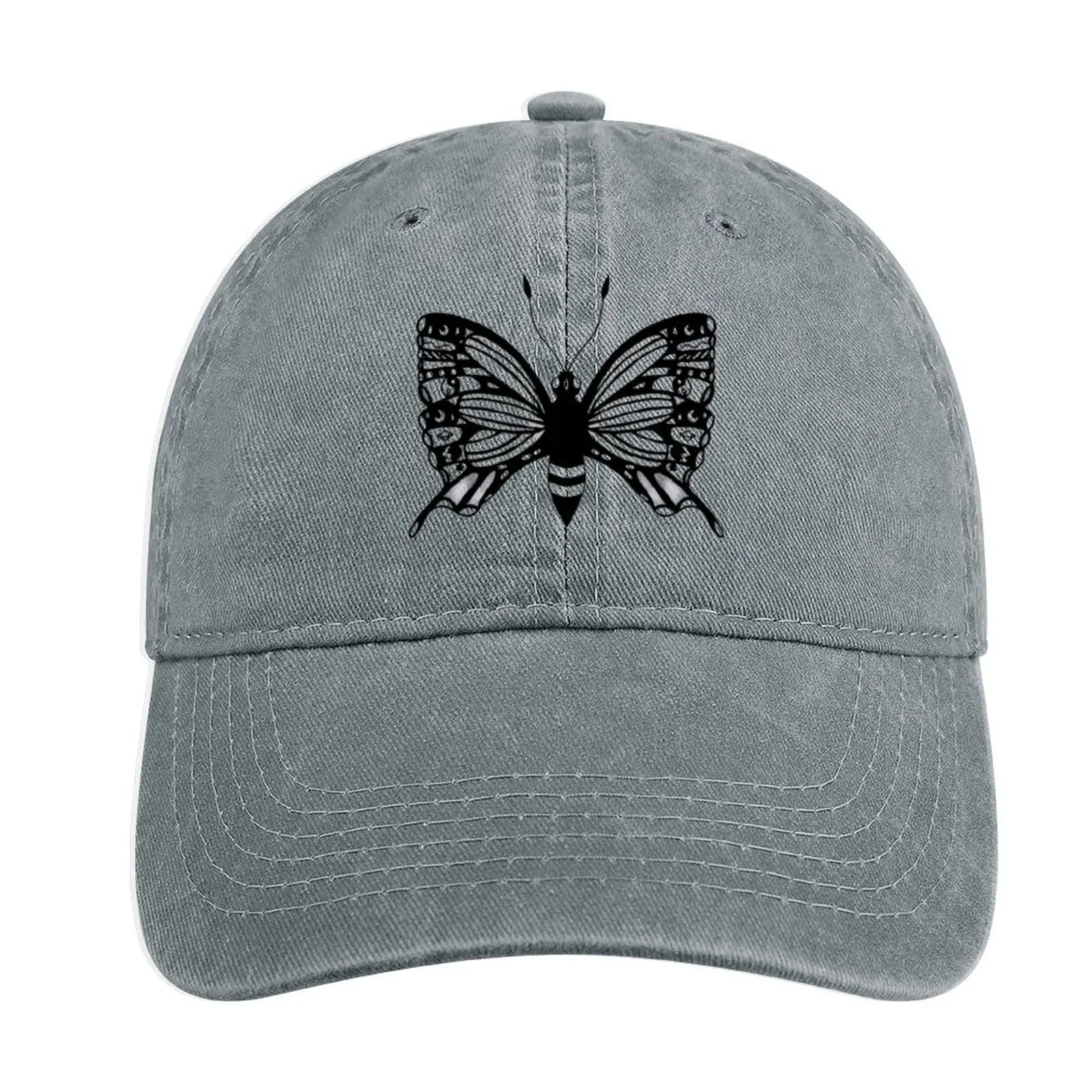 

butterfly Cowboy Hat |-F-| Caps Luxury Brand tea hats Women Beach Fashion Men'S