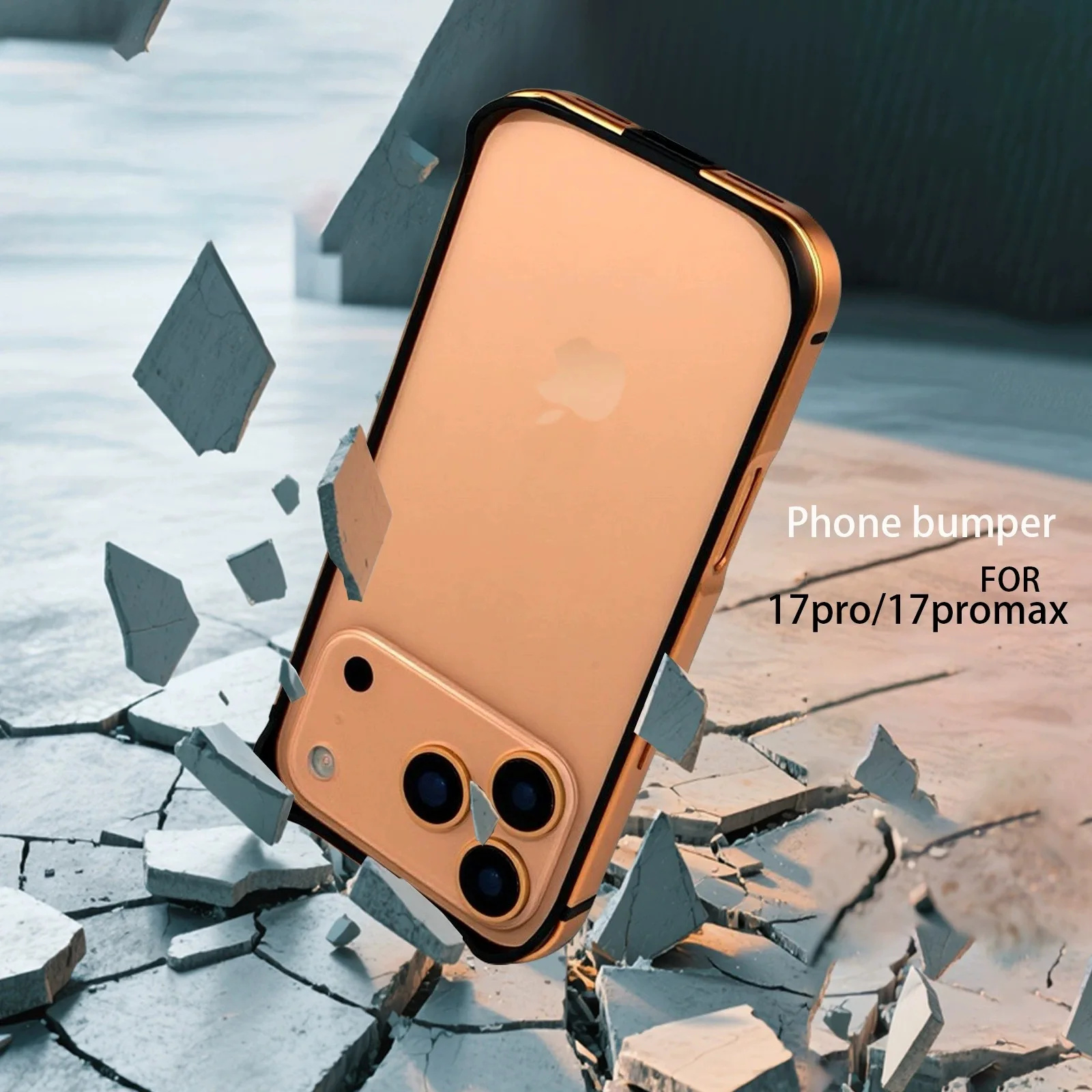 Premium Orange Luxury Phone Case – Elegant Protection