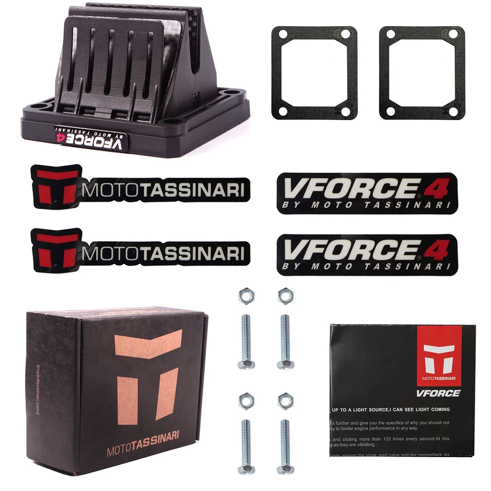 

Язычковый клапан Vforce 4 V4144 V-Force 4 для Yamaha YFZ350 YFZ 350 RX135 RXZ135 RXZ Z125 и Banshee 350 RD350 V Force