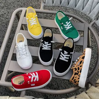 Kids Canvas Low Tops 1