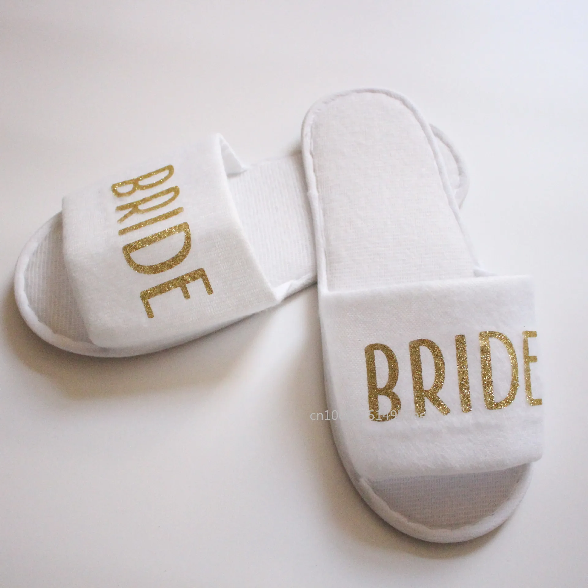 Bride To Be Slippers Team Bride Shower Wedding Decoration Bridesmaid Hen Party Soft Slippers Ladies Bachelorette Party Supplies