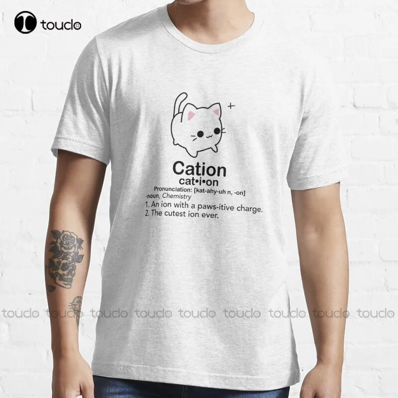 

New Cation T-Shirt Girls White T Shirts Cotton Tee Shirt Xs-5Xl Unisex Custom Aldult Teen Unisex Digital Printing Tee Shirts