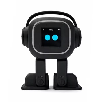 Robot EMO con Schermo Intelligente Interattivo, Riconoscimento Vocale, Compagno per Bambini, Regalo di Compleanno Ideale per Bambini