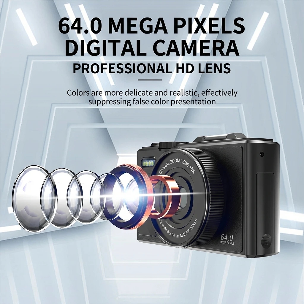 Caméra Action 4K 30fps Étanche 30m avec Écran Tactile et Stabilisation