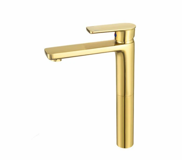 

Modern Fashion Brushed Gold Bathroom Basin Mixer Faucet