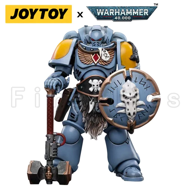 1/18 JOYTOY Action Figure 40K Space Wolves Claw Pack Sigyrr Stoneshield Anime Collection Model Toy