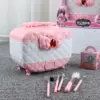 Kids Makeup Toys Portable with Real Cosmetic Case Simulated Makeup Beauty Set Makeup Vanity Toy for Children Girls Gifts 4