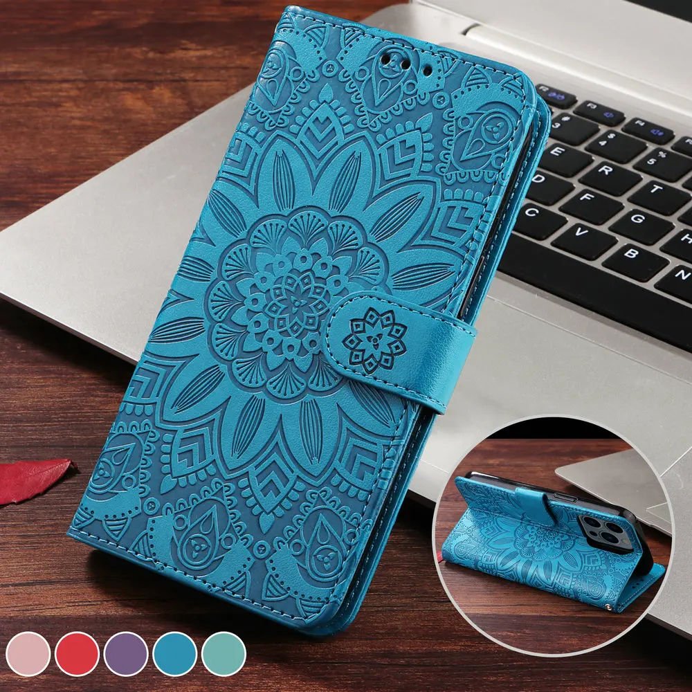 

Luxury Leather 3D Floral Emboss Wallet Funda for Vivo Y01 2022 Flip Case Phone Holder Card Shell Vivo Y15S Y15A Y 01 15 S Cover