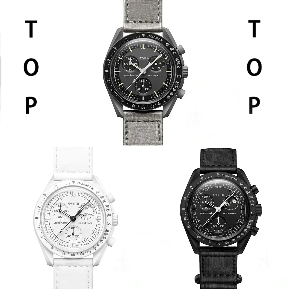 

2024 Top High Quality Original Brand Luxury Watches for Mens Plastic Case Chronograph Watch Explore Planet Male Clocks