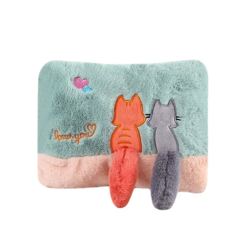 

Новинка, перезаряжаемый грелка для рук, лиса, плюшевое теплое сокровище, персональная теплая электрическая бутылка для горячей воды, горячий компресс, жидкий живот, сумка для теплой воды