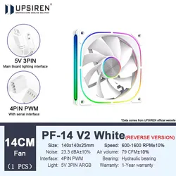 Enhanced ARGB Performance Chassis Fan with Hydraulic Bearing and Prism Halo Design (Other)