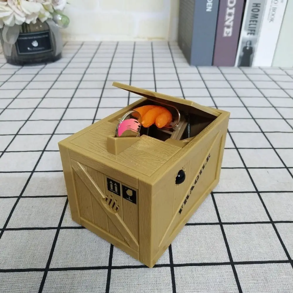 Creative Cartoon Cat's Claw Money Bank Prank Toy Electric Piggy Bank Household Ornaments Banknote Box Money Saving Box Gifts