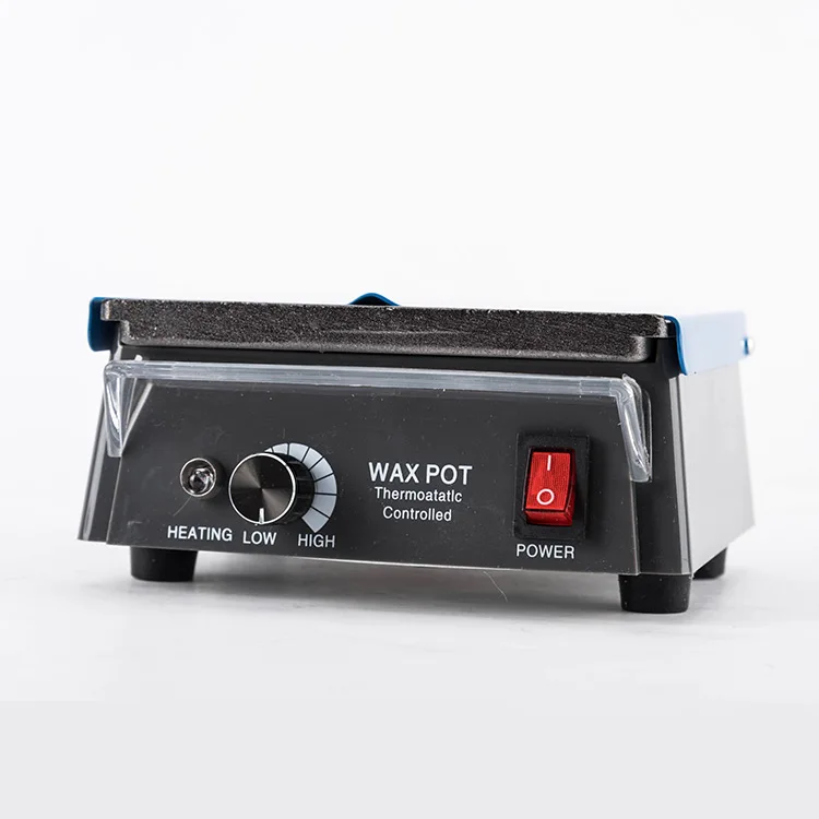3 Wells Dental Wax Heater Pot Tri-Slot Paraffin Equipment Analog Melter for Dental Lab