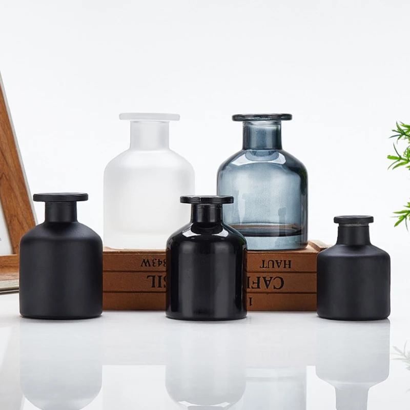 1Pcs 50ml Home Fragrance Diffuser Bottle Party Gifts Glass Container Reed Diffuser Essential Oil Bottle Sticks