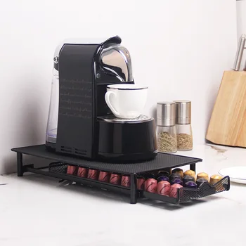 40 Nespresso Original Coffee Holder Pods Capsule Organizer Storage Stand scaffali pratici cassetti portacapsule capacità 1