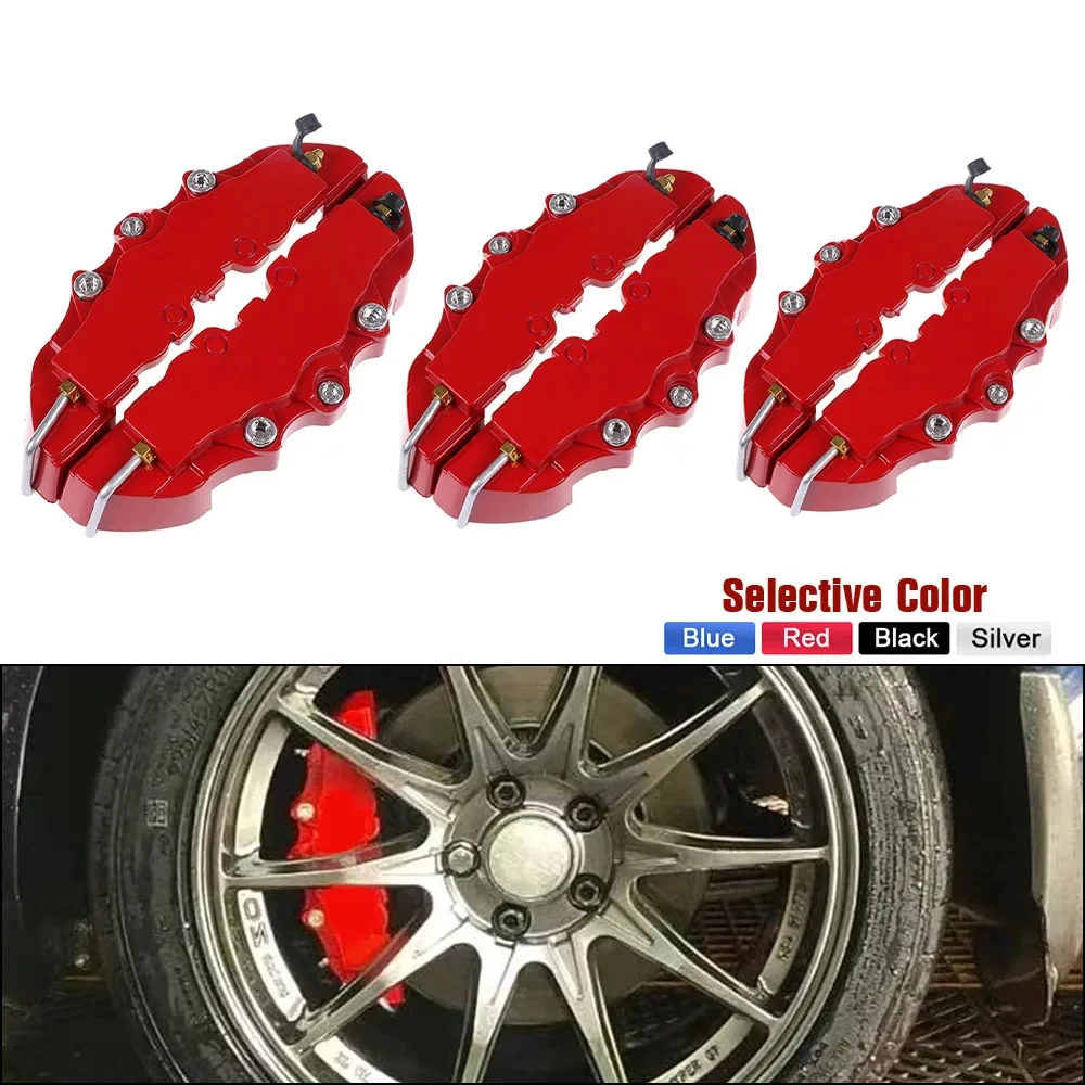 2PCS Universal Car Disc Brake Caliper Truck Caliper Covers Front Rear Kit For Skoda Fabia Octavia Rapid Superb