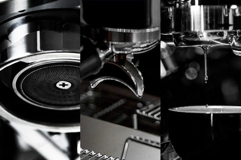 Description Picture 4 of itemItalian Semi-automatic Coffee Machine Small Household Coffee Machine with Adjustable Temperature Milk Frothing Steam Machine