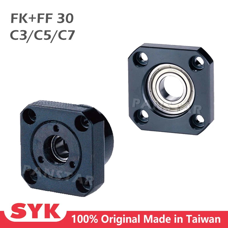 

SYK Support Unit Set FK30 FF30 Professional fixed side FKFF C3 C5 C7 for Ball Screw TBI sfu sfnu 4010 Premium CNC brand new Made