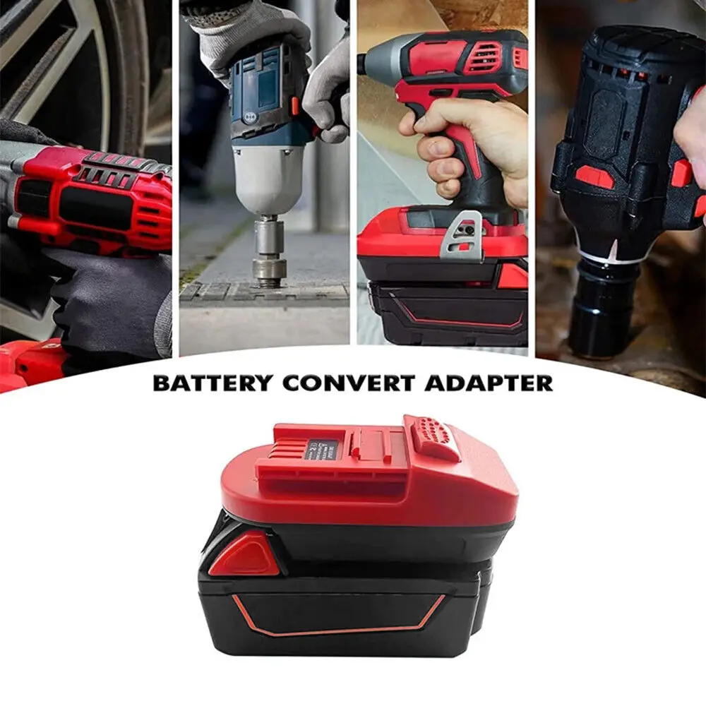 Adapter For Dewalt & Milwaukee 18V Li-ion Battery to Snap-on 18V Cordless Tools