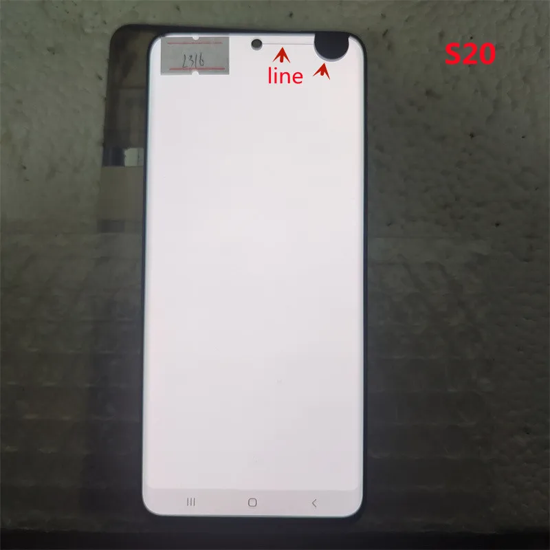 Ｚ S20  AMOLED LCD ũ ü,  , G980, G980F, G980F/DS, S20 ÷ ġ ũ Ÿ 2