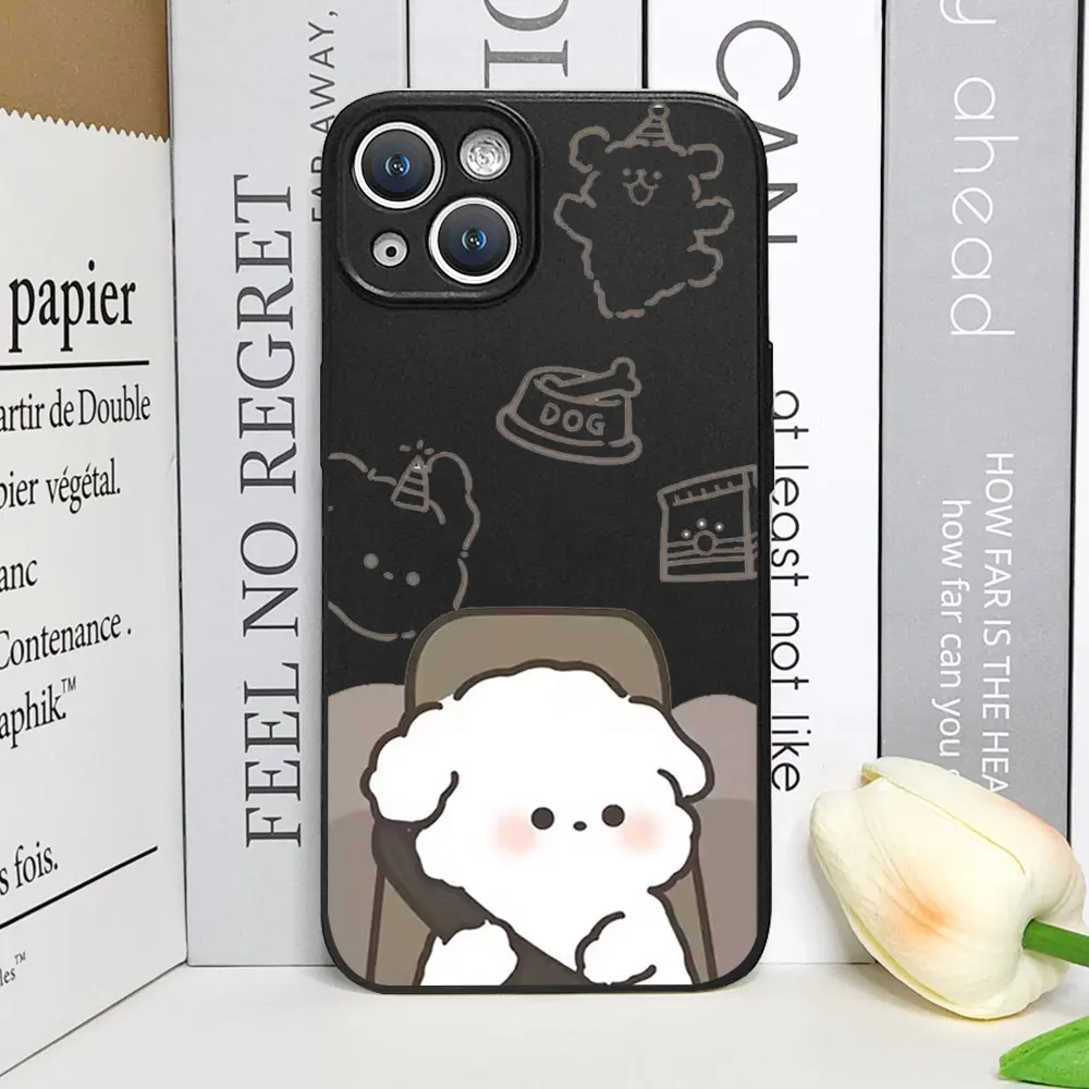 Funny Cartoon Dog Phone Case for Iphone 13 12 11 14 15 16 Pro Max XS MAX X Soft Covers for Iphone 7 8 14 Plus SE20 Couple Fundas 5 Funny Cartoon Dog Phone Case for Iphone 13 12 11 14 15 16 Pro Max XS MAX X Soft Covers for Iphone 7 8 14 Plus SE20 Couple Fundas – Bild 5