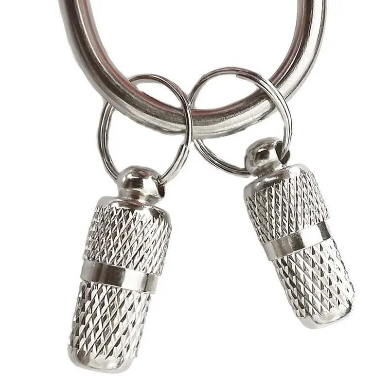 METAL SCREW LOST DOG CAT PET ID IDENTITY ADDRESS TAG COLLAR BARREL LABEL TUBE