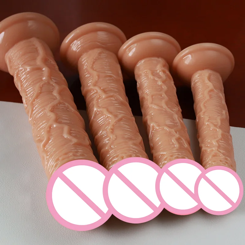 4 Sizes Simulation Dildo Big Penis Sex Toy Female Vaginal Anal Masturbator Dick With Suction Cup Anal Dildos for Women Massage for sex toys