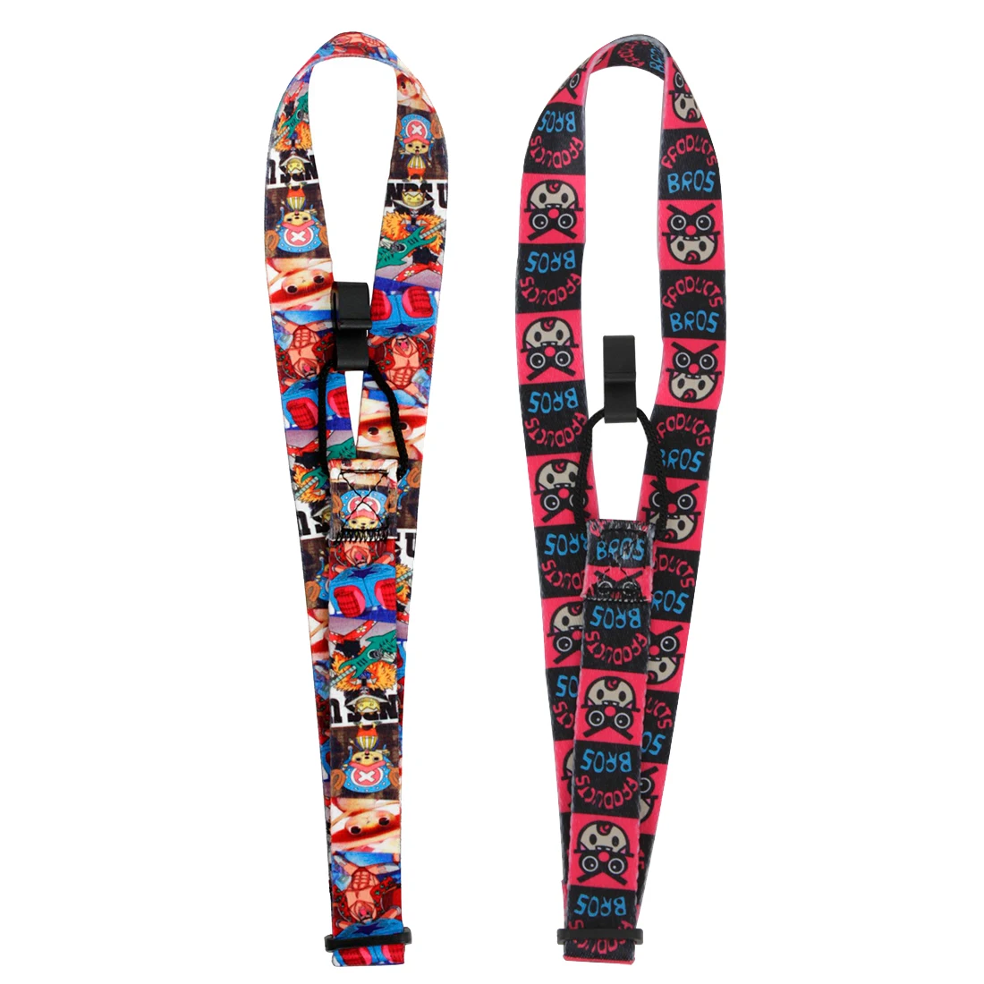 Universal Ukulele Strap Polyester Printed Adjustable Colorful Strap Hook Design Stringed Instrument Accessories Ukulele Strap