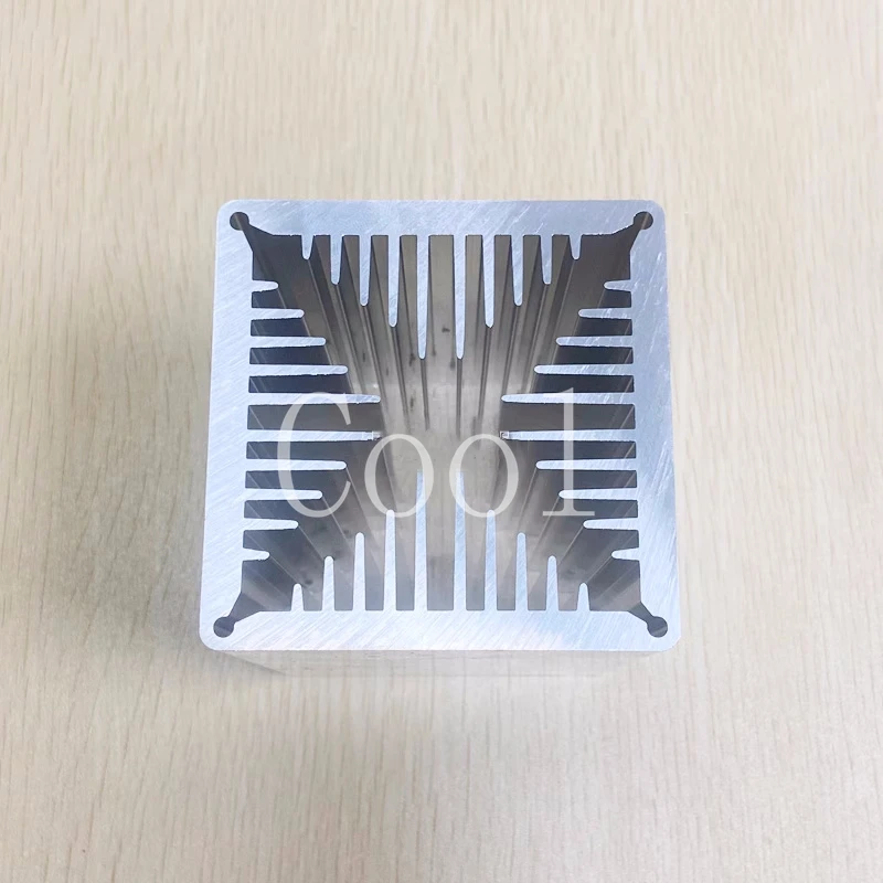 Mos Tube Heat Sink With Fan 80*80*100/150MM Electronic Igbt Radiator Wind Tunnel Heat Dissipation