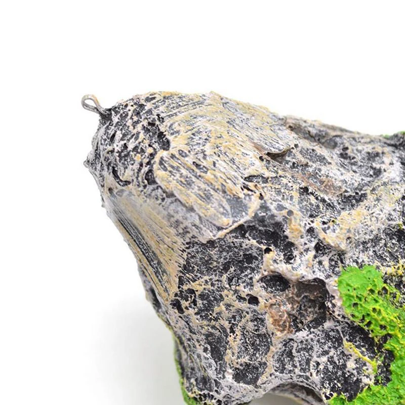 Title 6, Aquarium Tank Floating Rock Suspended Artificia...