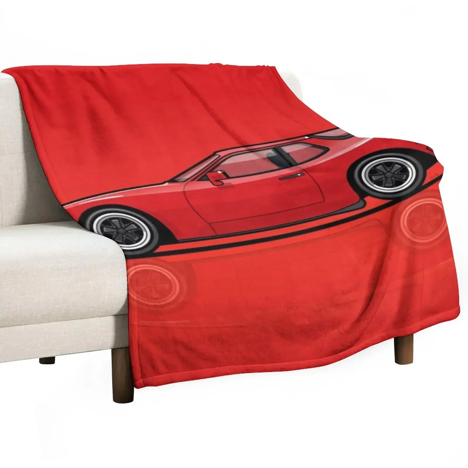 

India Red 1986 P 944 951 Turbo (US spec) Throw Blanket Furrys for babies Thermal Cute Blankets