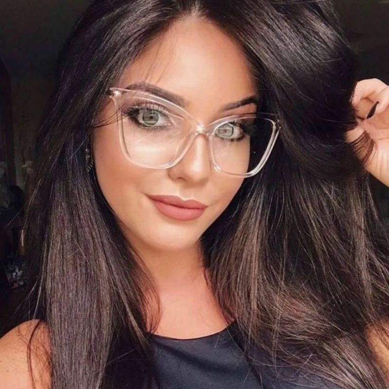 Montature per occhiali Cat Eye donna 2022 Design del marchio montatura per  occhiali trasparente per uomo occhiali da vista con montatura grande  occhiali da vista trasparenti femminili|Women's Eyewear Frames| - AliExpress