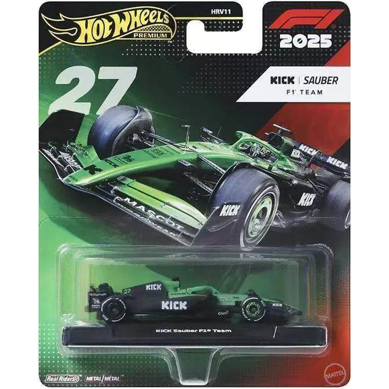 Hot Wheels F1 Formula 1 Racing Red Bull Max Verstappen Kick Sauber
