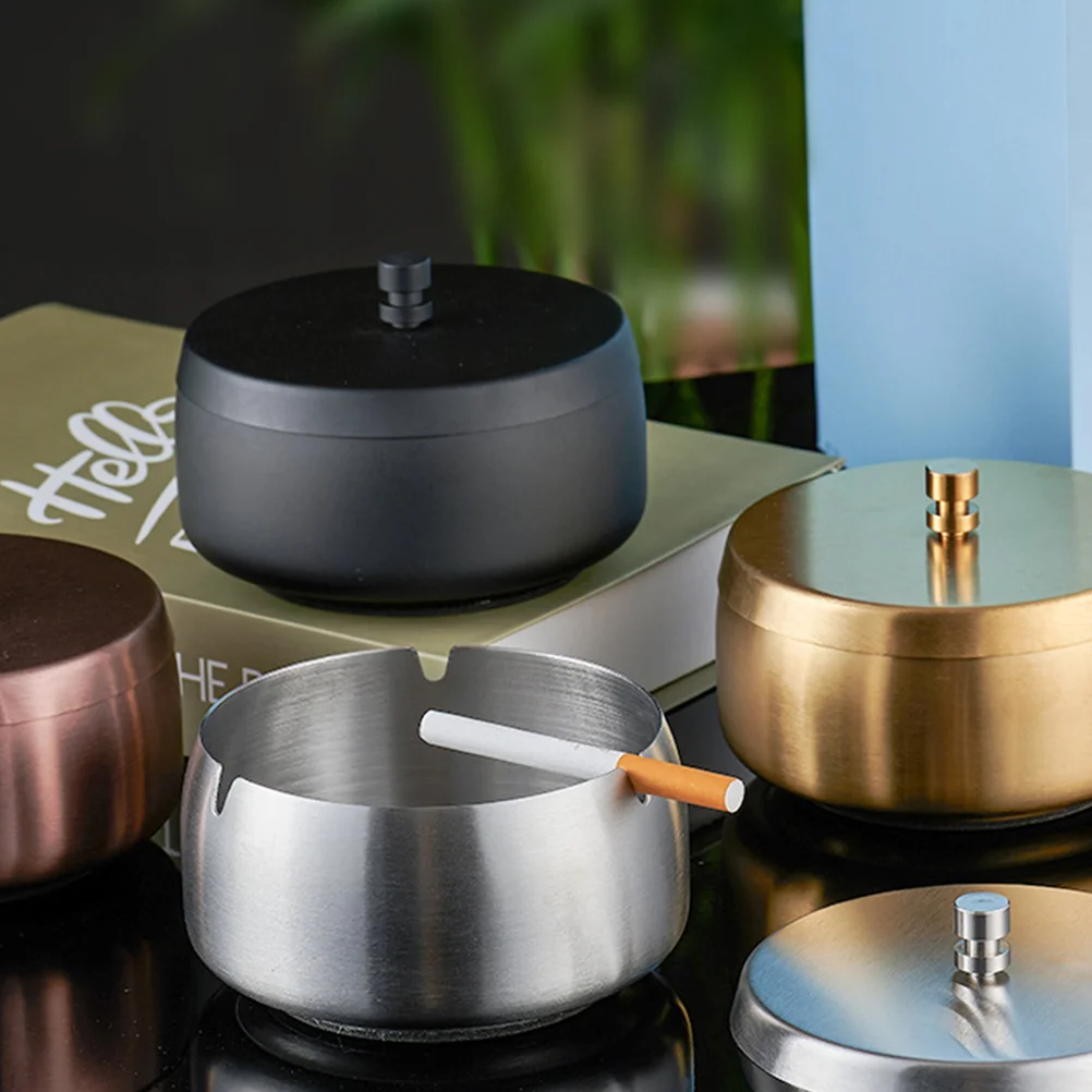 Cigarettes Ashtray Wear-resistant Office Ashtray Desktop Supply