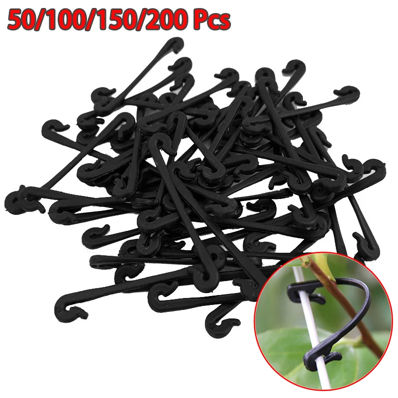 

50 Trellis Tomato Clip Supports / Connect Plants / Vines Trellis / Twine / Cages Vine Plant Tomato Vegetable Fixing Clip