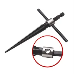 3 13mm ponte pino buraco hand held reamer t alça afilado 6 canelada chanfro broca de corte de núcleo de madeira broca ferramenta de corte