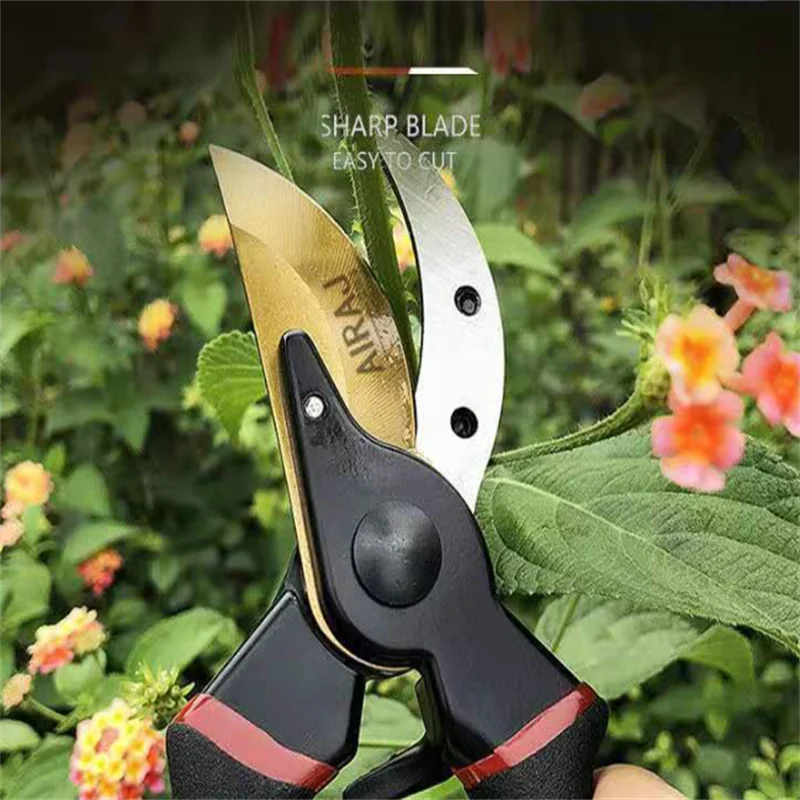 AIRAJ Pruning Shear Garden Tools Labor Saving Scissors