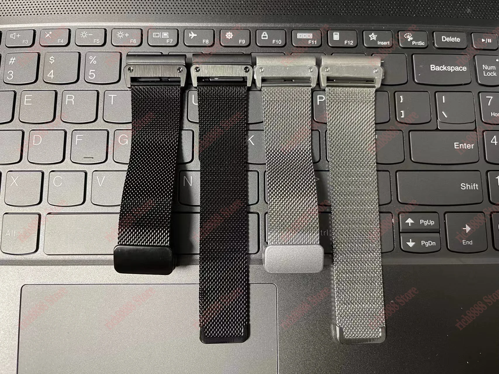 

QuickFit 26mm Miranese Magnetic Folding Buckle Strap for Garmin Fenix 6X / Fenix 5X / Fenix 7X, Fenix 6X Pro/Sapphir