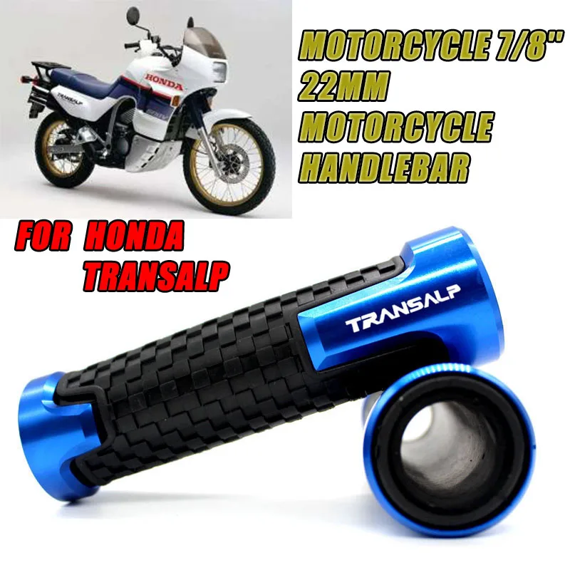 Manopole Per Moto Estremità Manubrio Da Corsa 22Mm 7/8 "Per Honda Transalp 600 650 700 Xl700V Transalp Abs Xl 650 V1-V7 Xl650V