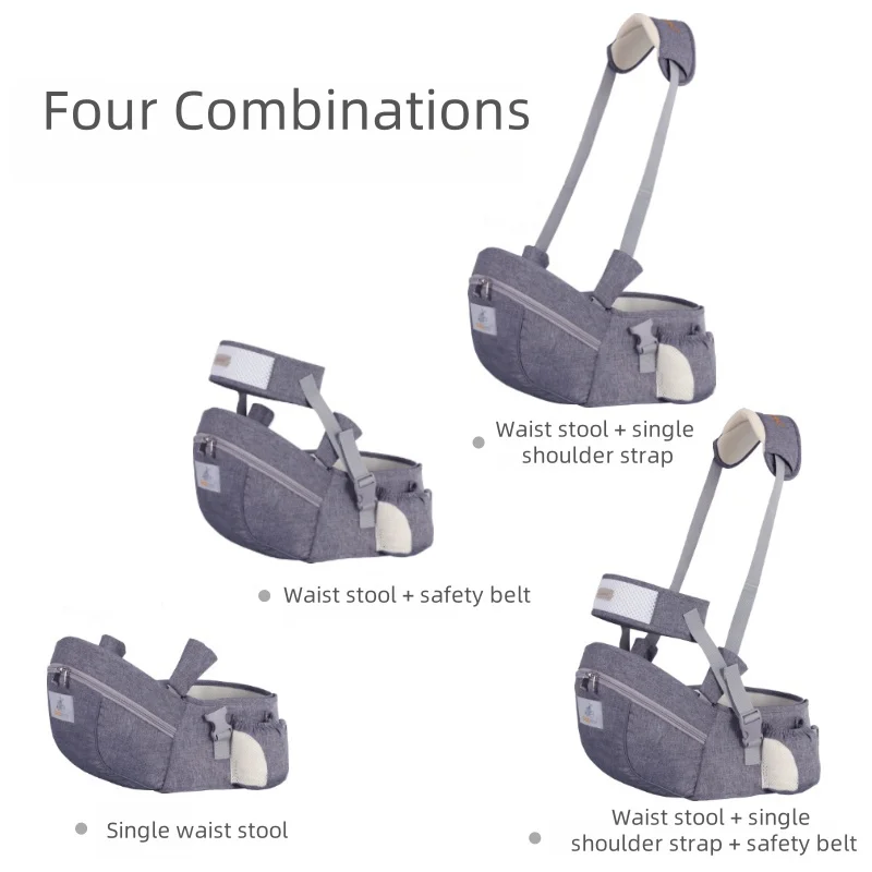 Baby Carrier Backpack single waist stool Things for Babies Accessory Kangaroo Sling  Stuff Children's Newborn Infant Ergonomic 2