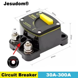 Heavy - Duty Waterproof Auto and Marine Circuit Breaker with Manual Reset (12V - 48V) - 300A